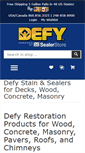 Mobile Screenshot of defystain.com